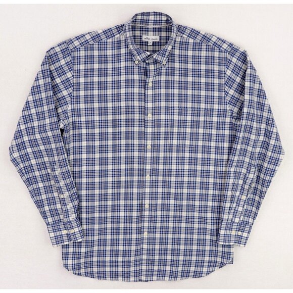 Peter Millar Other - Peter Millar Bondi Cotton Linen Button Down Sport Shirt Men's Medium MS20W61CVL